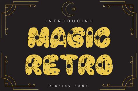 Magic retfo font